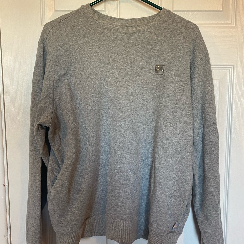 Fila Heather Gray Crewneck Sweatshirt